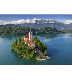 Puzzle Dino Lago Bled 500 Peças