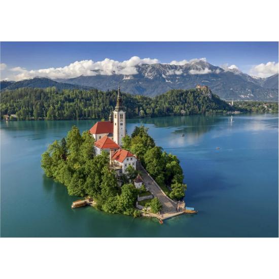 Puzzle Dino Lago Bled 500 Peças