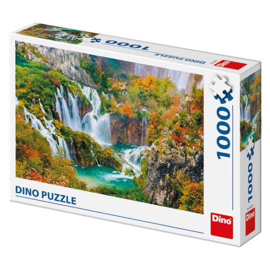 Puzzle Dino Lago da Fantasia de 1000 Peças