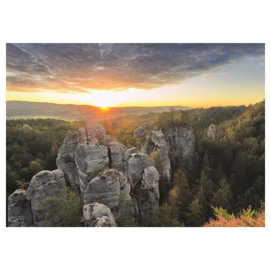 Puzzle Dino de 1000 peças das Montanhas Rochosas