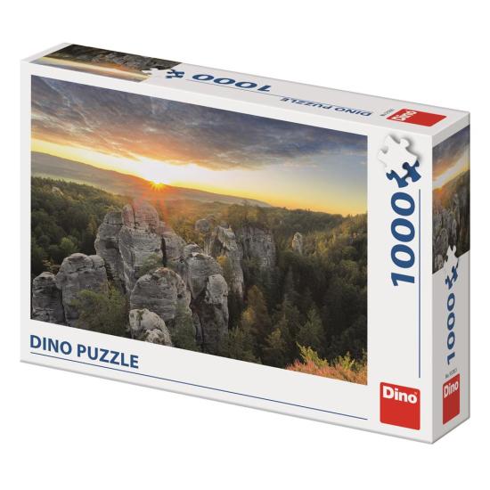 Puzzle Dino de 1000 peças das Montanhas Rochosas