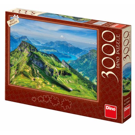 Puzzle Dino Os Alpes, Suíça 3000 Peças