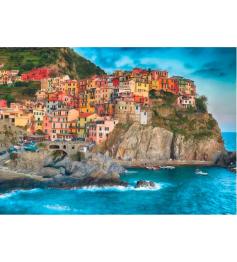 Puzzle Dino Manarola Colorida de 2000 Peças