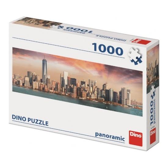 Puzzle Dino Manhattan ao entardecer 1000 peças