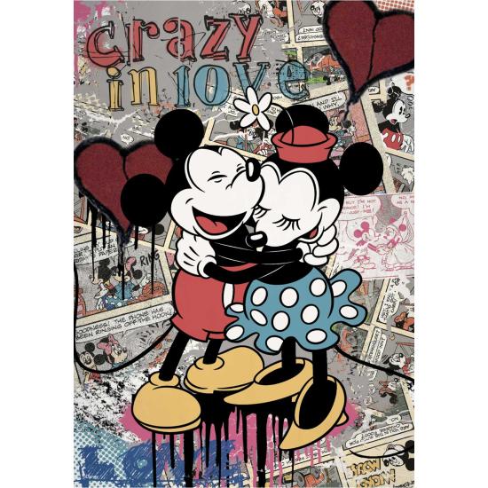 Puzzle Dino Mickey Retro de 500 peças