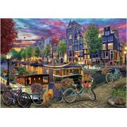 Puzzle Dino Amsterdã Pintada de 2000 Peças