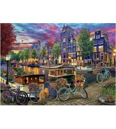Puzzle Dino Amsterdã Pintada de 2000 Peças