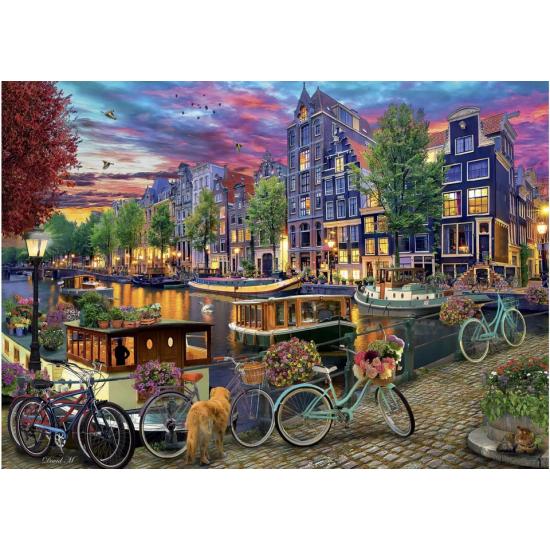 Puzzle Dino Amsterdã Pintada de 2000 Peças