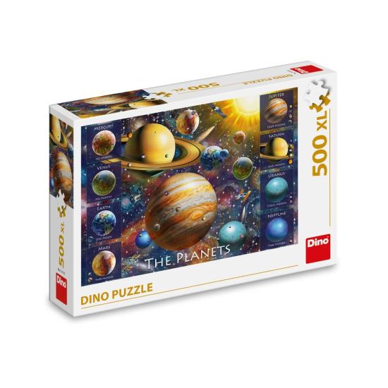 Puzzle Dino Oito Planetas XXL 500 peças