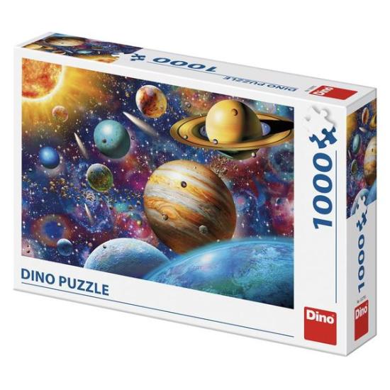 Puzzle Dino Planetas de 1000 Peças