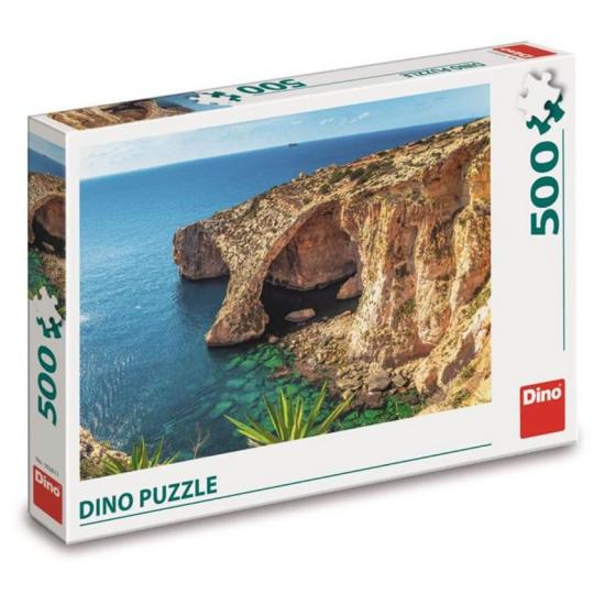 Puzzle Dino Praia Maltesa de 500 Pçs