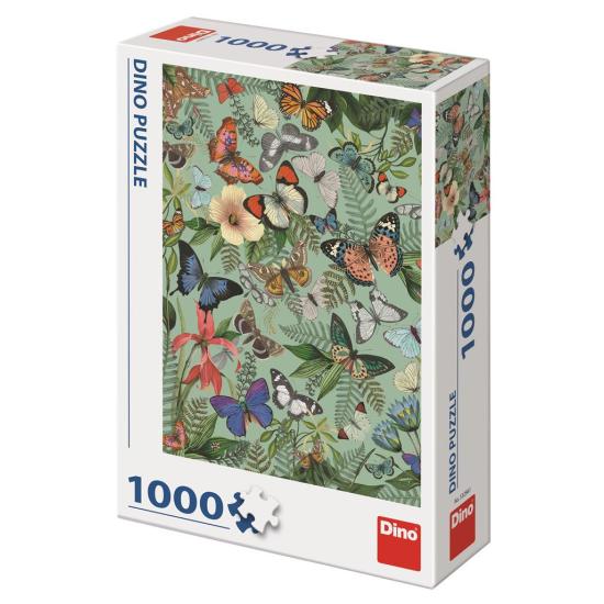 Puzzle Dino Borboleta Prado de 1.000 peças