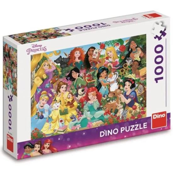 Puzzle Dino Princesas da Disney de 1000 peças