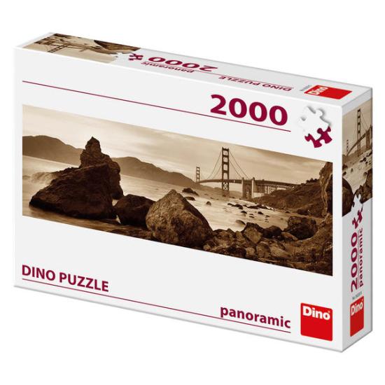 Puzzle Dino Ponte Golden Gate, São Francisco 2000 Peças