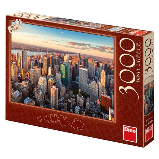 Puzzle Dino Arranha-céus de Manhattan, Nova York 3000 Peças