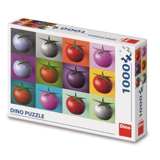 Puzzle Dino Tomates Pop Art de 1000 peças Puzzle Dino Tomates Pop Art de 1000 peças