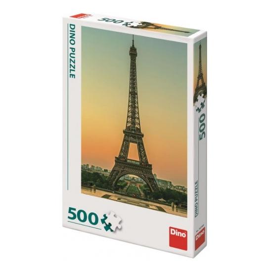 Puzzle Dino Torre Eiffel ao entardecer 500 peças