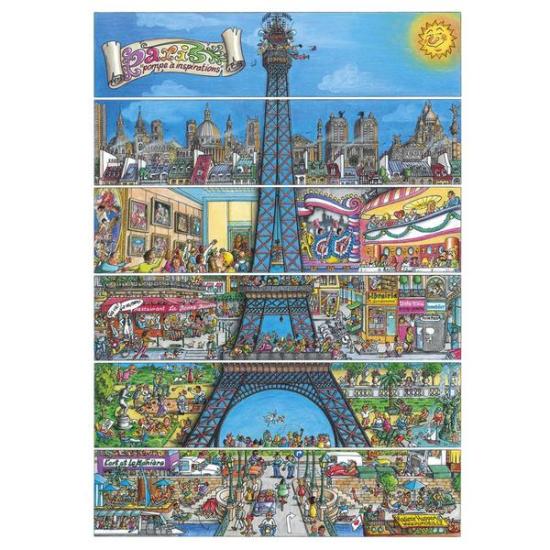 Puzzle Dino Torre Eiffel 500 Peças