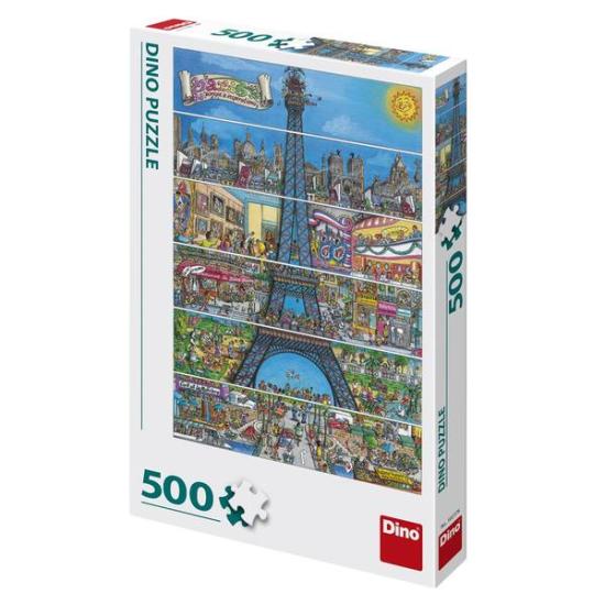 Puzzle Dino Torre Eiffel 500 Peças