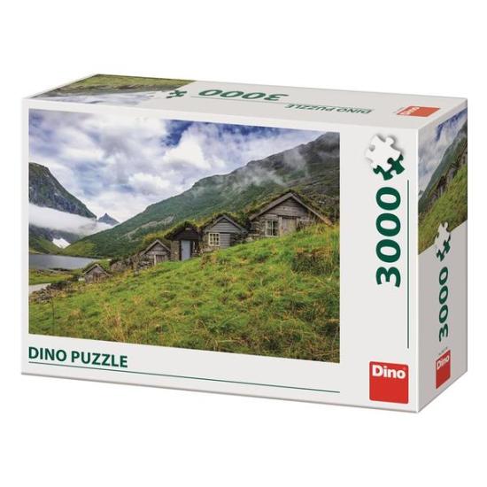 Puzzle Dino do Vale Norangsdalen 3.000 peças Puzzle Dino do Vale Norangsdalen 3.000 peças