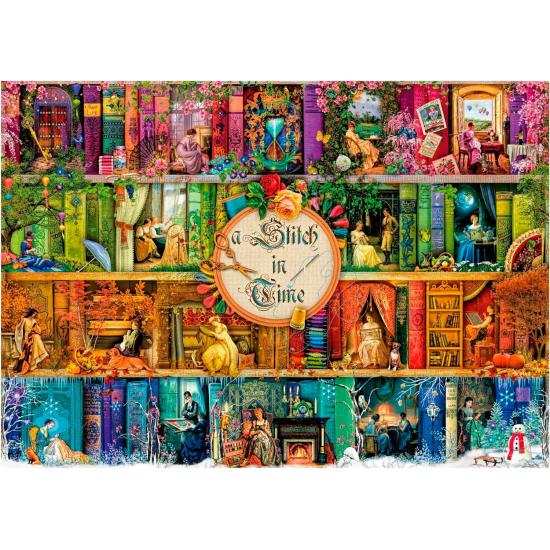 Puzzle Educa A Stitch in Time de 3000 peças