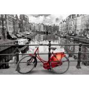 Puzzle Educa Amsterdam, A Bicicleta Vermelha 3000 Peças