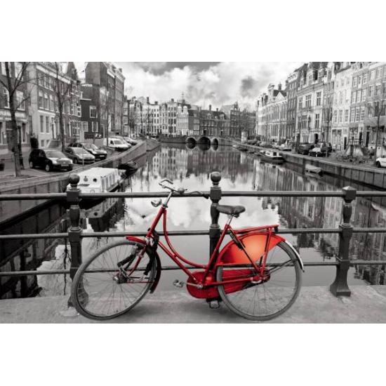 Puzzle Educa Amsterdam, A Bicicleta Vermelha 3000 Peças