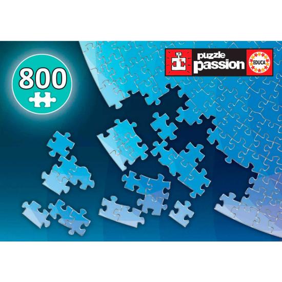 Puzzle redondo Educa Rainbow 800 peças Puzzle redondo Educa Rainbow 800 peças