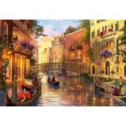 Puzzle Educa Sunset em Veneza de 1500 peças