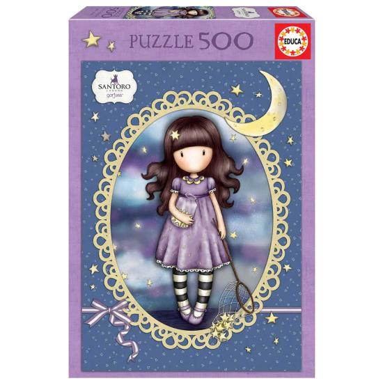 Puzzle Educa Gorjuss Pegando Estrelas 500 Peças