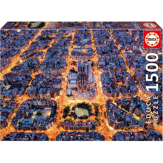 Puzzle Educa Barcelona de 1500 peças