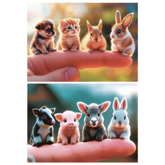 Puzzle Educa Bebês animais 2 x 20 Peças Puzzle Educa Bebês animais 2 x 20 Peças