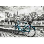 Puzzle Educa bicicleta perto de Notre Dame 500 peças