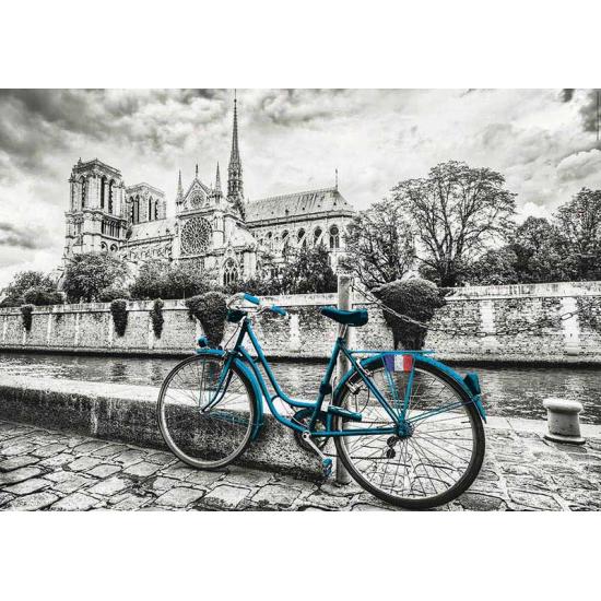 Puzzle Educa bicicleta perto de Notre Dame 500 peças