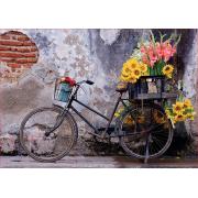 Puzzle Educa bicicleta com flores 500 peças
