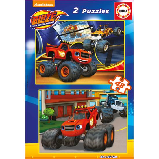 Puzzle Educa Blaze 2 x 48 peças