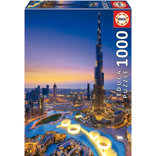 Puzzle Educa Burj Khalifa, EAU de 1000 Peças