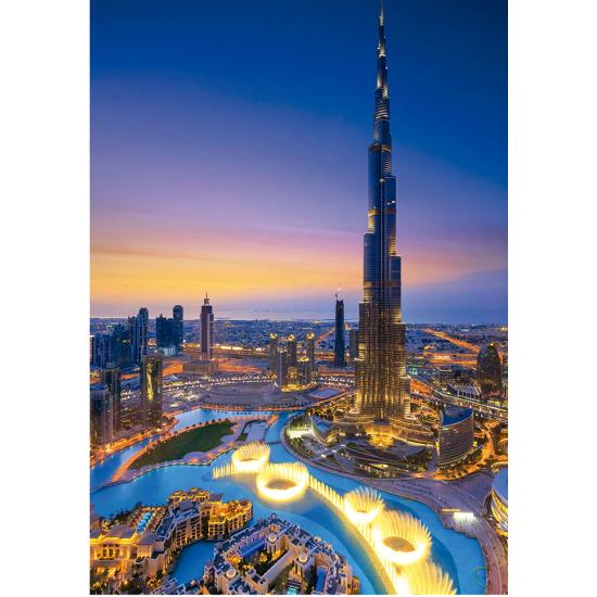 Puzzle Educa Burj Khalifa, EAU de 1000 Peças