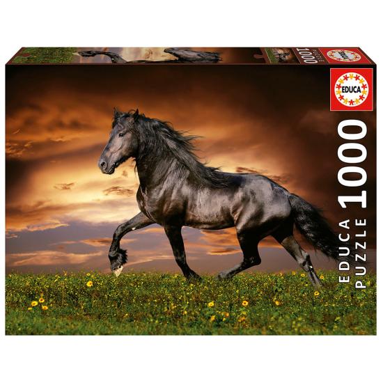 Puzzle Educa Cavalo a Galope 1000 Peças