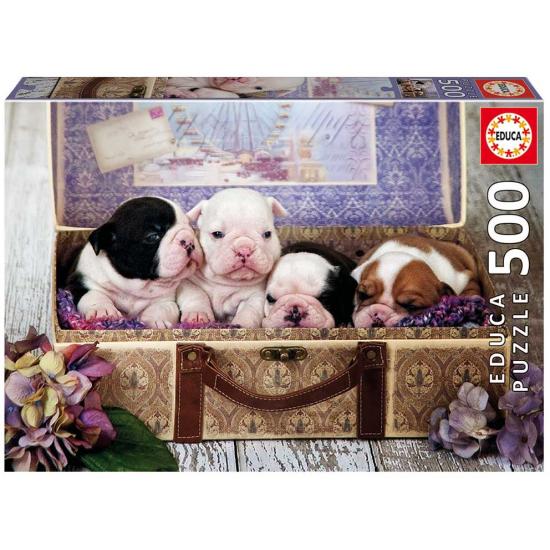 Puzzle Educa Filhotes 500 Peças Puzzle Educa Filhotes 500 Peças