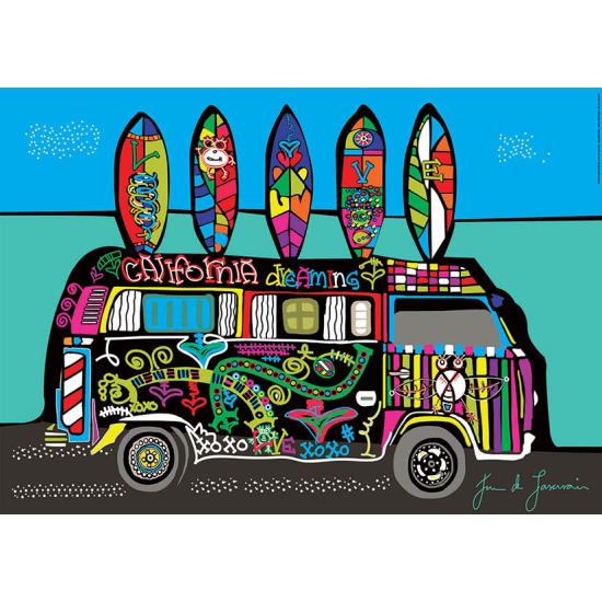 Puzzle Educa California Dreaming 500 peças