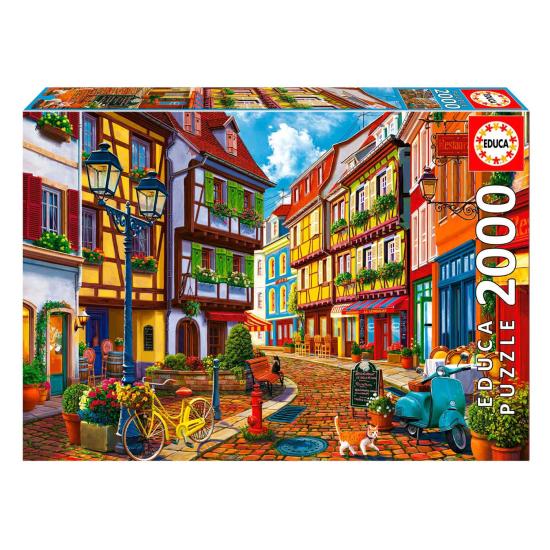 Puzzle Educa Rua Radiante 2000 peças
