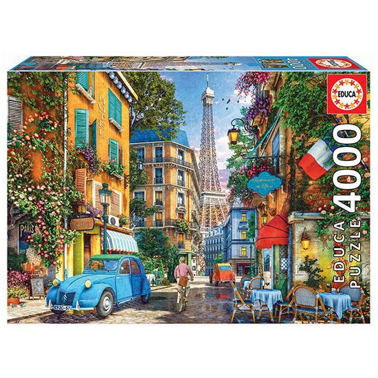 Puzzle Educa Streets of Paris 4000 Peças Puzzle Educa Streets of Paris 4000 Peças