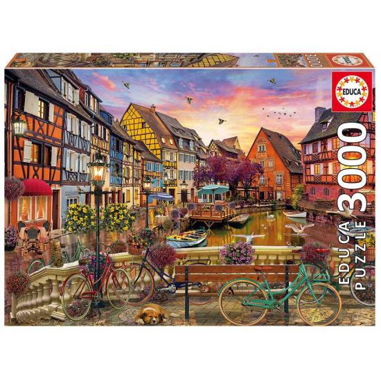 Puzzle Canal Educa Colmar 3.000 peças
