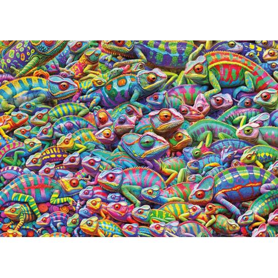Puzzle Educa Caos Camaleão de 1000 Peças