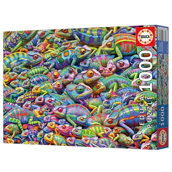 Puzzle Educa Caos Camaleão de 1000 Peças