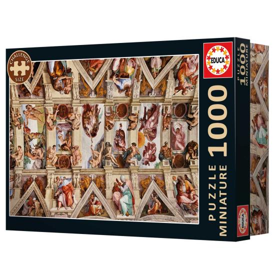 Puzzle Educa Capela Sistina (Peças Miniatura) 1000 Peças