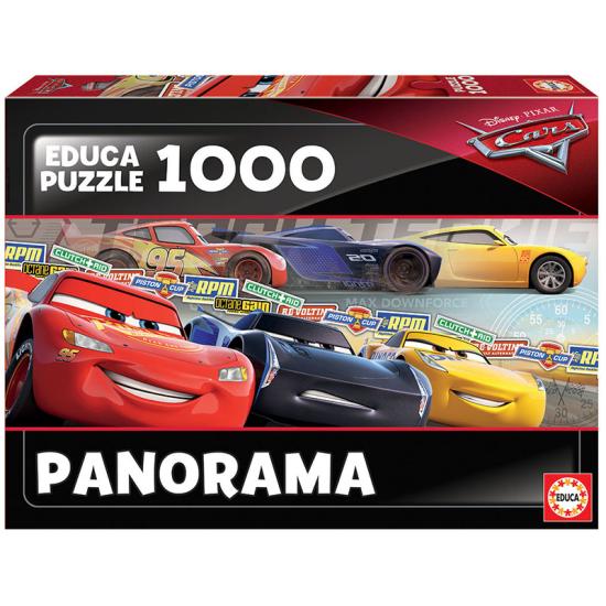 Puzzle Educa Carros Panorama 1000 Peças
