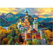 Puzzle Educa Castelo de Neuschwanstein de 1000 Peças