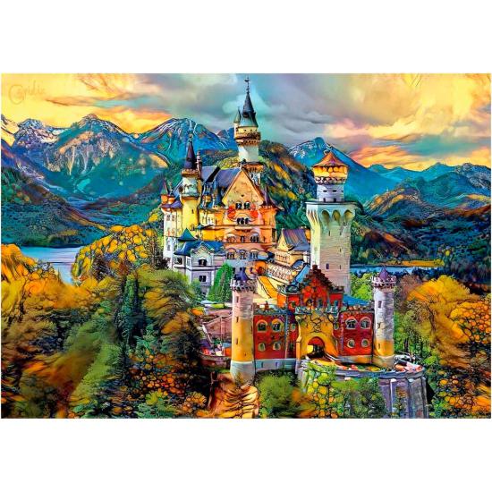 Puzzle Educa Castelo de Neuschwanstein de 1000 Peças Puzzle Educa Castelo de Neuschwanstein de 1000 Peças